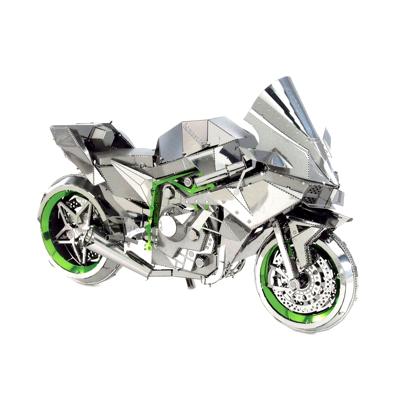 Metal Earth Iconx Kawasaki Ninja Green Metalen bouwpakket