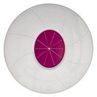 Metaltex Dolceforno Spatscherm voor Mixer 32 cm Siliconen/Paars/Transparant - thumbnail