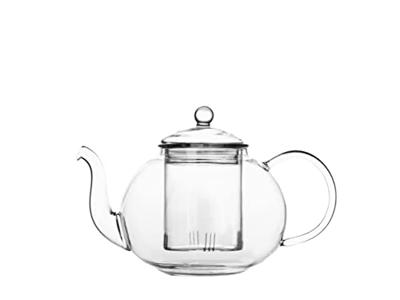 Bredemeijer Verona Glazen Theepot Enkelwandig 1L + Theefilter Transparant - thumbnail