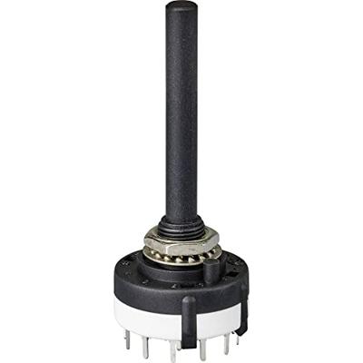 TRU COMPONENTS TC-9415608 SR26E4712-R-50 Draaischakelaar 250 V 150 mA 12 x 30 ° 1 stuk(s)