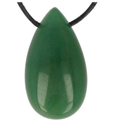 Druppelvormige Hanger Groene Aventurijn