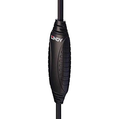 Lindy 43098 10m USB A USB B Mannelijk Mannelijk Zwart USB-kabel Lindy 43098 10m USB A USB B Mannelijk Mannelijk Zwart USB-kabel