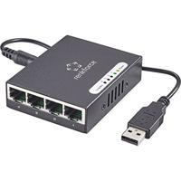 Renkforce RF-4270245 RF-4270245 Netwerk switch 4 poorten 1000 MBit/s USB-stroomverzorging - thumbnail
