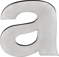 Formani Basics LBHN100 huisletter A - mat RVS - thumbnail