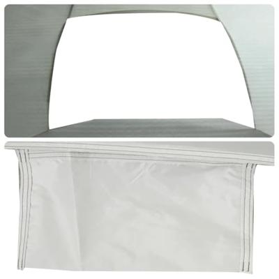 VidaXL Strandtent 3-persoons waterdicht grijs VidaXL Strandtent 3-persoons waterdicht grijs