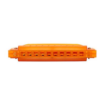 Cascha HH 2276 Fun Blues mondharmonica in C oranje Cascha HH 2276 Fun Blues mondharmonica in C oranje