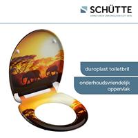 Schutte Duroplast WC-bril AFRICA met soft-close en quick-release
 82360 - thumbnail