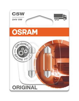 OSRAM soffittenlampe soffi.24v 5w sb sv8.5-8