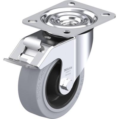 Blickle LE-POEV 100R-FI-SG Zwenkwiel met rem Wieldiameter: 100 mm Draagvermogen (max.): 150 kg 1 stuk(s)
