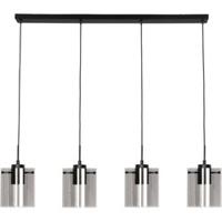 Freelight Hanglamp Interno 4 lichts L 120 cm zwart - thumbnail