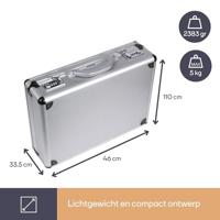 Aluminium diplomatenkoffertje 460 x 335 x 110 mm Velleman - Velleman - thumbnail