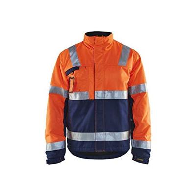 Blåkläder Winterjas High-Vis 48621811 | High Vis Oranje/Marineblauw | Maat M - 7330509370926