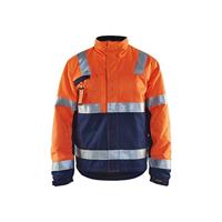 Blåkläder Winterjas High-Vis 48621811 | High Vis Oranje/Marineblauw | Maat M - 7330509370926 - thumbnail