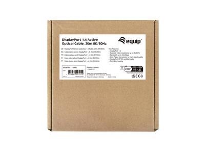 Equip 119442 DisplayPort kabel 20 m Zwart Equip 119442 DisplayPort kabel 20 m Zwart