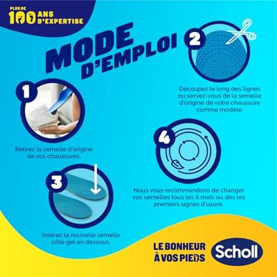Scholl GelActiv Inlegzolen Casual S Maat 35.5-40.5 Scholl GelActiv Inlegzolen Casual S Maat 35.5-40.5