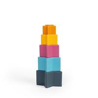 BigJigs Vormen sorteren sterren - hout - vanaf 12mnd - thumbnail