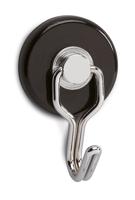 Maul Magneet (Ø x h) 35 mm x 53 mm Rond, Met haak Zwart, Zilver 2 stuk(s) 6155790 - thumbnail