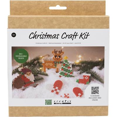 NABBI Hobbyset biobeads , kerstman, kerstsok, kersthart, kerstboom en rendier, 1 doos NABBI Hobbyset biobeads , kerstman, kerstsok, kersthart, kerstboom en rendier, 1 doos