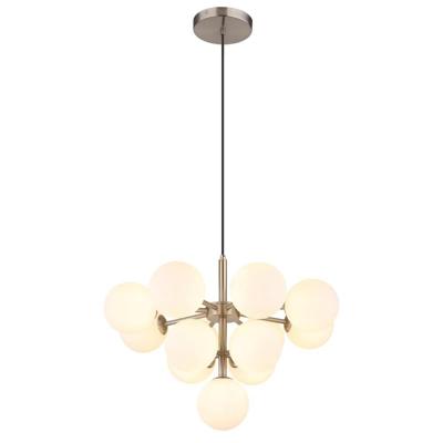 Globo Nikkel hanglampGrappy 13-lichts - 56143-13N