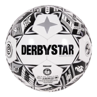 Derbystar Voetbal Eredivisie Replica Wit zwart 21/22 1353 - thumbnail