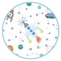 Regencape 5/7 jaar DJECO blauw - thumbnail