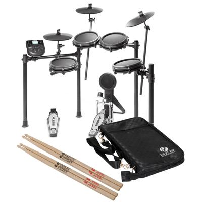 Alesis Nitro Mesh Kit elektronisch drumstel + 2 paar stokken + stokkentas Alesis Nitro Mesh Kit elektronisch drumstel + 2 paar stokken + stokkentas