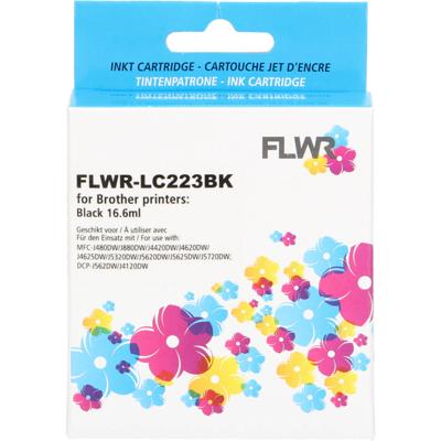 Huismerk Brother alt. CPT-LC223BK zwart