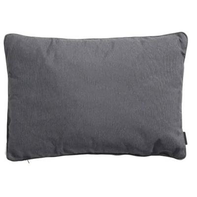 Sierkussen 60x40 piping Panama grijs