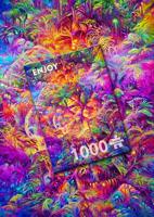 Jungle Tapestry Puzzel 1000 Stukjes - thumbnail