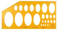 Aristo AR-5017 Isometrisch Ellips Sjabloon - thumbnail