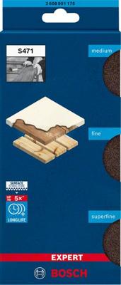 Bosch Accessories EXPERT S471 2608901175 Schuurblok (l x b x h) 97 x 69 x 26 mm 3 stuk(s)