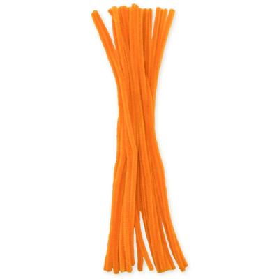 Vaessen Creative • chenilledraden 6mm 25st. 30cm donkergoud