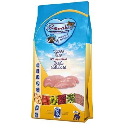 RENSKE SUPER PREMIUM ADULT KIP GRAANVRIJ 2 KG