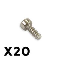 FTX - Outback Fury Round Head Screw 2X5Mm (20Pc) (FTX9197) - thumbnail