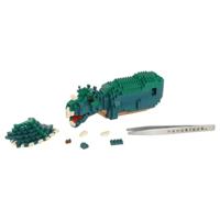 Bakstenen figuur - BANDAI - NANOBLOCK - Triceratops Deluxe - 930 stuks - thumbnail