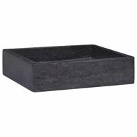 Gootsteen 40x40x10 cm marmer zwart - thumbnail