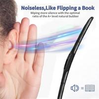 Wiesbaden Skyline Nis Schuifdeur - 1400x2000x8mm - NANO - Helder Glas/Mat Zwart - thumbnail