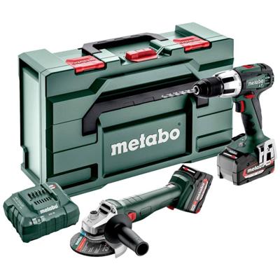 Metabo Combo set 2.4.4 | 2 machines | 18V | SB 18 LT + W18 L 9-125 QUICK | metabox 165L 685207510