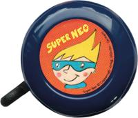 BIKE FASHION kinder fietsbel bell super nero steel - thumbnail