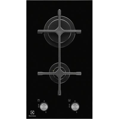 Electrolux EGC3322NVK Zwart Ingebouwd Gaskookplaat 2 zone(s) - thumbnail