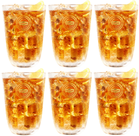Lipton Ice Tea Glazen - Stapelbaar - 370 ml - 6 stuks - thumbnail