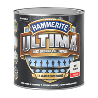 Hammerite Ultima Hoogglans | Wit | RAL9016 | 250ml - 5566476 - thumbnail