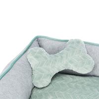 TRIXIE JUNIOR HONDENMAND GRIJS / MINTGROEN 50X40 CM - thumbnail