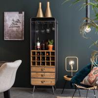Dutchbone Wijnkast 'Vino' 170 x 56cm - thumbnail