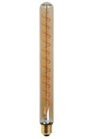 Lucide T32 - Filament lamp - Ø 3,2 cm - LED Dimb. - E27 - 1x4,9W 2200K - Amber - thumbnail