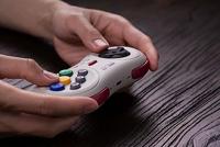 8Bitdo M30 Bluetooth Gamepad - White - thumbnail