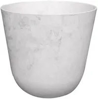 TS Collection Bloempot Palermo 13x12 cm Marble cloud - thumbnail