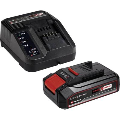 Einhell 4512097-Aktion PXC Starter Kit 18V 2,5Ah Power X-Change Accu en acculader voor gereedschap 18 V 2.5 Ah Li-ion