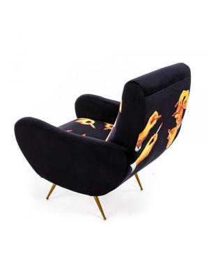 Seletti Fauteuil Lipsticks - Zwart Seletti Fauteuil Lipsticks - Zwart