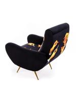 Seletti Fauteuil Lipsticks - Zwart - thumbnail